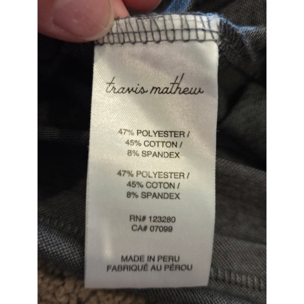 Travis Mathew Women's Featherweight Golf Polo Shirt Gray 1LA005 Size Large - Picture 11 of 14